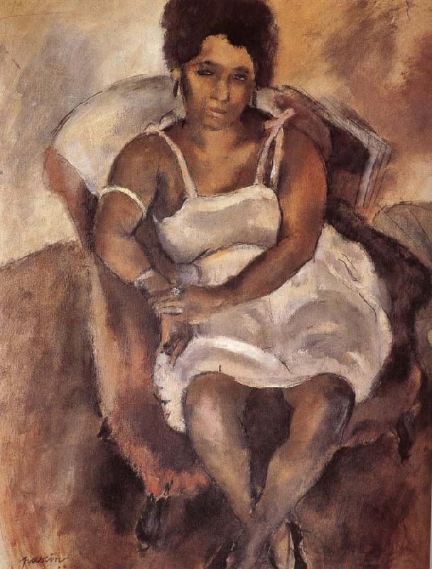 Jules Pascin Lady oil painting image